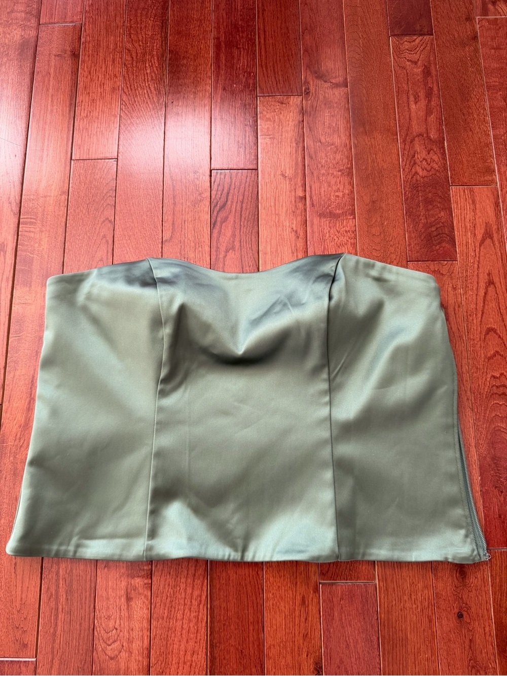 AF Corset Satin Strapless Skirt